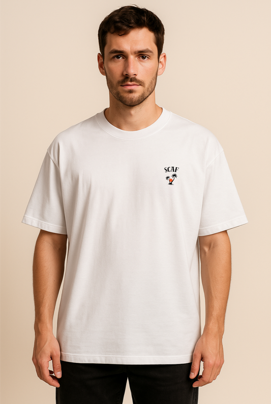 T-SHIRT CALM MIND - Cotton Heavy Tee - Oversize